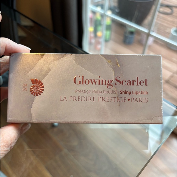 Glowing Scarlet Ruby Reddish Shiny Lipstick by Prestige BNIB/SEALED